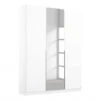 Draaideurkast ALABAMA Met Spiegel - Wit Wit 1 Draaideurkast ALABAMA Met Spiegel - Wit Wit -Lifetime || ESSENZA || Zuiver Winkel rauch alabama 45590