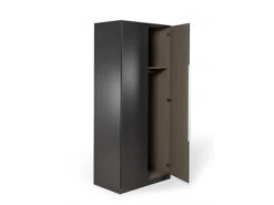 Kledingkast ALABAMA - Grijs Metallic Zwart -Lifetime || ESSENZA || Zuiver Winkel rauch alabama 59828