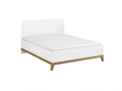 Bed 140x200 CARLSSON - Wit Wit