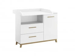 Verzorgingscommode CARLSSON - Wit Wit