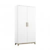 Kleerkast 2 Deuren CARLSSON - Wit Wit -Lifetime || ESSENZA || Zuiver Winkel rauch carlsson 32364