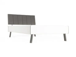 Bed MAVI-EXTRA - Zwart/Wit Multicolor -Lifetime || ESSENZA || Zuiver Winkel rauch mavi extra 68246