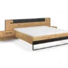 Bed En Nachtkastjes Set MIRELA - Hout/Glas Hout -Lifetime || ESSENZA || Zuiver Winkel rauch mirela 66594