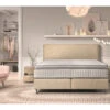 Boxspring BE-RELAX Incl. Matras En Topper - Beige Beige