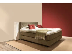 Boxspring BE-RELAX Met Matras En Topper - Mosgroen Groen -Lifetime || ESSENZA || Zuiver Winkel revor be relax 42570