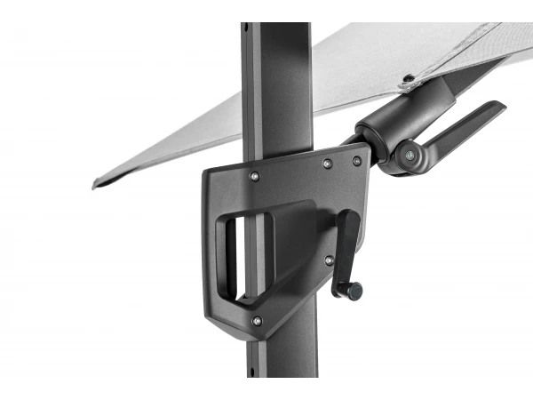 Zweefparasol BALI - Antraciet/smoke Grey Grijs 5 Zweefparasol BALI - Antraciet/smoke Grey Grijs - Afbeelding 3