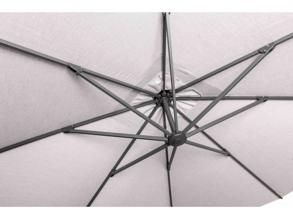 Zweefparasol BALI - Antraciet/smoke Grey Grijs 6 Zweefparasol BALI - Antraciet/smoke Grey Grijs - Afbeelding 4