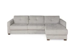 Hoekzetel BARDOLINO Met Bedfunctie - Grijs Grijs