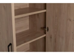 Boekenkast BIZZY - Eik/zwart Hout -Lifetime || ESSENZA || Zuiver Winkel richter design bizzy 38851