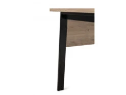 Bureau BIZZY - Eik/zwart Hout -Lifetime || ESSENZA || Zuiver Winkel richter design bizzy 38862