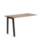 Aanbouwelement Voor Bureau BIZZY - Eik/zwart Hout -Lifetime || ESSENZA || Zuiver Winkel richter design bizzy 38869