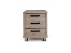 Ladeblok Op Wielen BIZZY - Eik/zwart Hout -Lifetime || ESSENZA || Zuiver Winkel richter design bizzy 38881