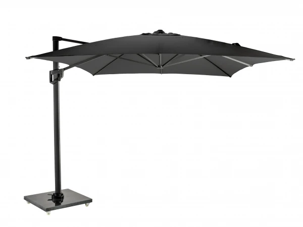 Zweefparasol JAVA - Antraciet/carbon Zwart 3 Zweefparasol JAVA - Antraciet/carbon Zwart