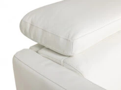 Zetelbed MONTREAL - Wit Leder Wit -Lifetime || ESSENZA || Zuiver Winkel richter design montreal 70533