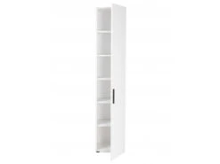 Boekenrek MUNDO - Melamine Wit Wit -Lifetime || ESSENZA || Zuiver Winkel richter design mundo 59072