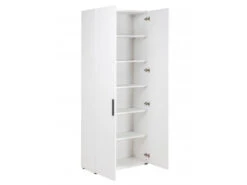 Bureaukast MUNDO - Melamine Wit Wit -Lifetime || ESSENZA || Zuiver Winkel richter design mundo 59080