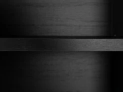 Boekenrek MUNDO - Malamine Zwart Zwart -Lifetime || ESSENZA || Zuiver Winkel richter design mundo 59094