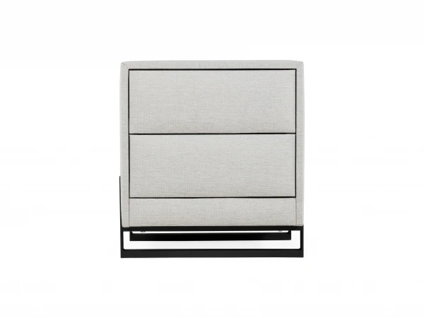 Nachtkastje ALPINO - Lichtgrijs 1165 Lichtgrijs 4 Nachtkastje ALPINO - Lichtgrijs 1165 Lichtgrijs - Afbeelding 2