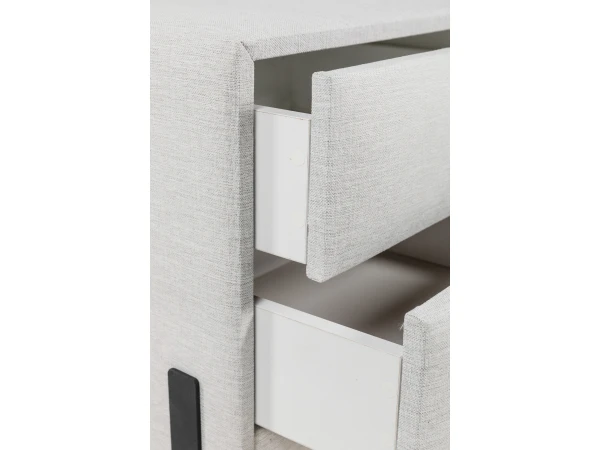 Nachtkastje ALPINO - Lichtgrijs 1165 Lichtgrijs 9 Nachtkastje ALPINO - Lichtgrijs 1165 Lichtgrijs - Afbeelding 7