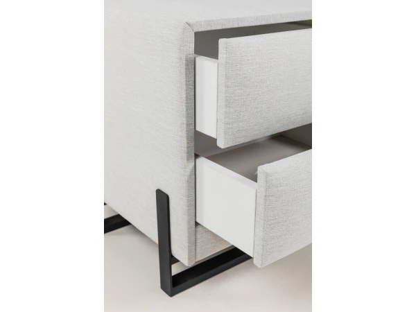 Nachtkastje ALPINO - Lichtgrijs 1165 Lichtgrijs 10 Nachtkastje ALPINO - Lichtgrijs 1165 Lichtgrijs - Afbeelding 8