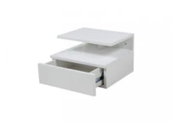 Zwevend Nachtkastje ASHLAN - Wit Wit -Lifetime || ESSENZA || Zuiver Winkel richter young design ashlan 34571