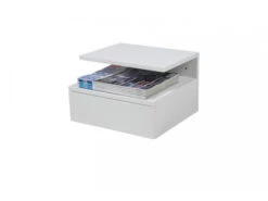 Zwevend Nachtkastje ASHLAN - Wit Wit -Lifetime || ESSENZA || Zuiver Winkel richter young design ashlan 34572