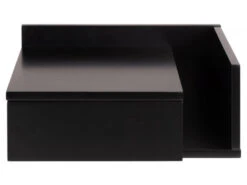 Nachttafel ASHLAN - MDF Black Zwart -Lifetime || ESSENZA || Zuiver Winkel richter young design ashlan new 66050
