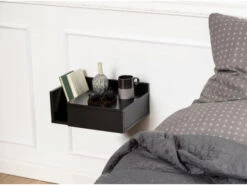 Nachttafel ASHLAN - MDF Black Zwart -Lifetime || ESSENZA || Zuiver Winkel richter young design ashlan new 66056