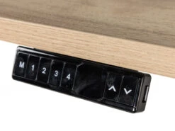 Zit/sta Bureau Elektrisch BUDGET - Eik/zwart Hout 16 Zit/sta Bureau Elektrisch BUDGET - Eik/zwart Hout -Lifetime || ESSENZA || Zuiver Winkel richter young design budget zit sta 72506