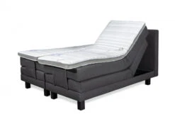 Elektrische Boxspring DELUXE - Woven Antraciet Grijs -Lifetime || ESSENZA || Zuiver Winkel richter young design c3 71289