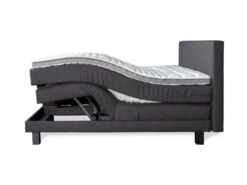 Elektrische Boxspring DELUXE - Woven Antraciet Grijs -Lifetime || ESSENZA || Zuiver Winkel richter young design c3 71291