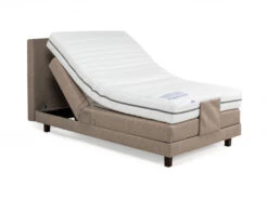 Elektrische Boxspring ELECTRO Incl. Matras - Beige Beige -Lifetime || ESSENZA || Zuiver Winkel richter young design electro 55023