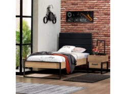 Bed 120x200 IRONY - Recht Hoofdbord -Lifetime || ESSENZA || Zuiver Winkel richter young design irony 50373
