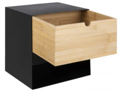 Hangkastje JOLIET - Zwart/hout Hout -Lifetime || ESSENZA || Zuiver Winkel richter young design joliet 41157