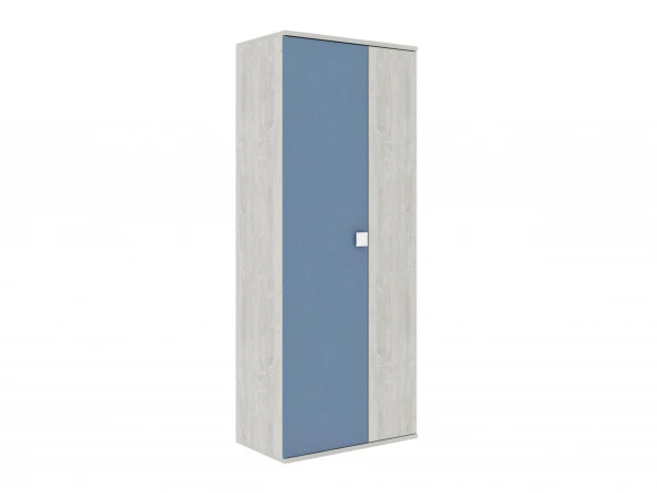 Kleerkast 2 Deuren JULES - Blauw Blauw 3 Kleerkast 2 Deuren JULES - Blauw Blauw