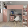 Hoogslaper JULES Met Kleerkast - Roze Roze -Lifetime || ESSENZA || Zuiver Winkel richter young design jules 50411