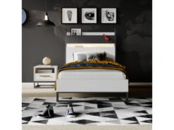 Bed LEGEND 90x200 - Wit Wit -Lifetime || ESSENZA || Zuiver Winkel richter young design legend 50454