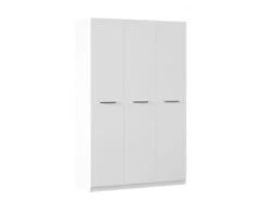 3-Deurskast LEGEND - Wit Wit