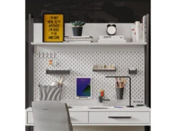 Bureau LEGEND Inclusief Opbouw - Wit Wit -Lifetime || ESSENZA || Zuiver Winkel richter young design legend 50470
