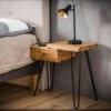 Nachtkastje LIVE EDGE - Naturel Acaciahout Hout 1 Nachtkastje LIVE EDGE - Naturel Acaciahout Hout -Lifetime || ESSENZA || Zuiver Winkel richter young design live edge 44902