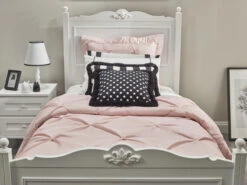 Bed LORA 90x200 Cm - Wit Wit -Lifetime || ESSENZA || Zuiver Winkel richter young design lora 36876