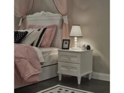 Nachtkastje LORA - Wit Wit -Lifetime || ESSENZA || Zuiver Winkel richter young design lora 36936