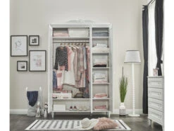 Kinderkamer LORA Met Hemelbed - Wit Wit -Lifetime || ESSENZA || Zuiver Winkel richter young design lora 40781