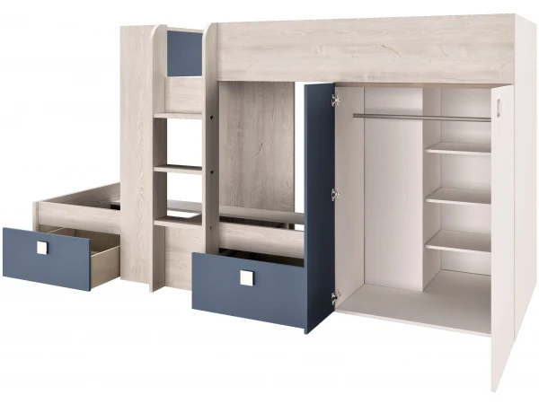 Stapelbed MAXIM - Blauw Blauw 6 Stapelbed MAXIM - Blauw Blauw - Afbeelding 4