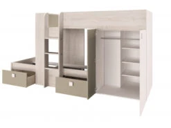 Stapelbed MAXIM - Klei Bruin -Lifetime || ESSENZA || Zuiver Winkel richter young design maxim 51951