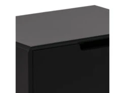 Nachtkastje MITRA - Zwart/eik Zwart -Lifetime || ESSENZA || Zuiver Winkel richter young design mitra 34665