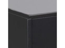 Nachttafel MITRA - Zwart Zwart -Lifetime || ESSENZA || Zuiver Winkel richter young design mitra 37387