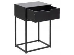 Nachttafel MITRA - Zwart Zwart -Lifetime || ESSENZA || Zuiver Winkel richter young design mitra 37389