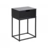 Nachttafel MITRA - Zwart Zwart -Lifetime || ESSENZA || Zuiver Winkel richter young design mitra 37398
