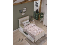 Slaaplade MONTE - Wit Wit -Lifetime || ESSENZA || Zuiver Winkel richter young design monte 51078